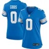 Nike Jahmyr Gibbs Blue Detroit Lions Game Player Jersey