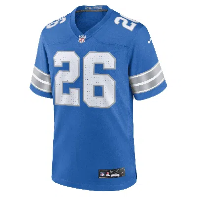 Nike Jahmyr Gibbs Detroit Lions  Men's Nfl Game Football Jersey In Blue