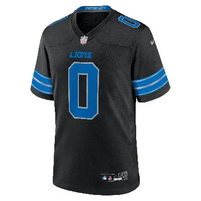 Nike Jahmyr Gibbs Black Detroit Lions 2nd Alternate Game Player Jersey