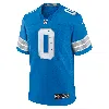 Nike Jahmyr Gibbs Blue Detroit Lions Game Player Jersey
