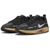 Nike Jam Electric Break Dancing Shoe In Black/metallic Silver/gum Light Brown