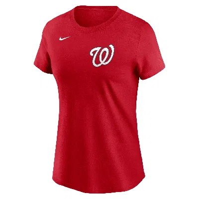 Nike James Wood Washington Nationals Fuse  Women's Mlb T-shirt