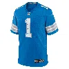 Nike Jameson Williams Blue Detroit Lions Game Player Jersey