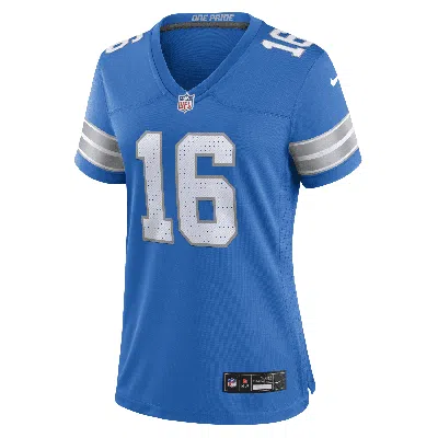 Nike Jared Goff Detroit Lions  Women's Nfl Game Football Jersey In Blue