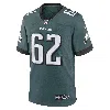 Nike Jason Kelce Midnight Green Philadelphia Eagles Game Jersey In Green
