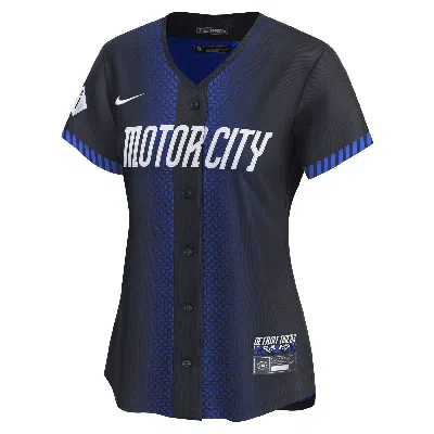 Nike Javier Bã¡ez Detroit Tigers City Connect  Women's Dri-fit Adv Mlb Limited Jersey In Blue