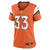 Nike Javonte Williams Denver Broncos  Women's Nfl Game Football Jersey In Orange