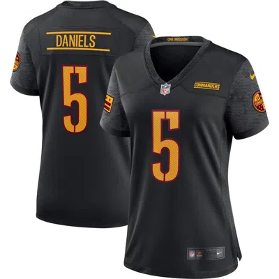 Nike Jayden Daniels Black Washington Commanders Alternate Game Player Jersey