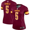 Nike Jayden Daniels  Burgundy Washington Commanders Legend Player Performance Top In Brown