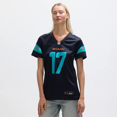 Nike Jaylen Waddle Miami Dolphins Rivalries Collection Womenâs  Women's Nfl Game Jersey In Blue