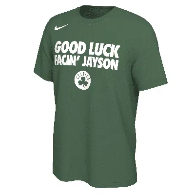 Nike Jayson Tatum Boston Celtics  Men's Nba T-shirt In Green