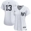 Nike Jazz Chisholm Jr. White New York Yankees Home Limited Player Jersey