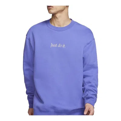 Nike Jdi Fleece Crew Hwywt Sweatshirt In Multi