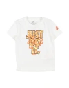 Nike Jdi Waves Tee Toddler Boy T-shirt White Size 7 Cotton, Polyester In White