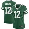 Nike Joe Namath Legacy Green New York Jets Retired Player Game Jersey In Green