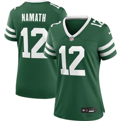 Nike Joe Namath Legacy Green New York Jets Retired Player Game Jersey