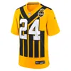 Nike Youth  Joey Porter Jr. Gold Pittsburgh Steelers Alternate 1933 Throwback Game Jersey In Yellow