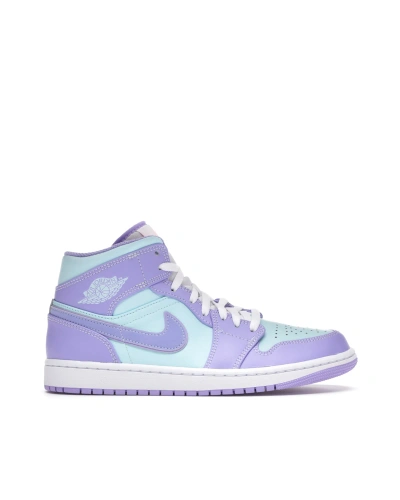 Nike Jordan 1 Mid Purple Aqua (gs)