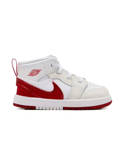 Nike Kids' Jordan 1 Sneakers In White