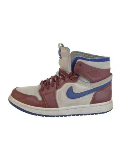 Pre-owned Nike Jordan 1 Zoom Wedge Sneakers In Multi