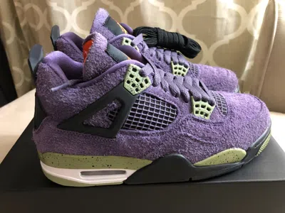 Pre-owned Nike Jordan 4 Retro Canyon Purple (w) Aq9129500