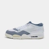 Nike Jordan Air 4 Rm Casual Shoes In White/diffused Blue/ashen Slate/prism Pink