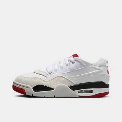 Nike Jordan Big Kids' Air 4rm Casual Shoes In White/varsity Red/black/neutral Grey