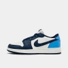 Nike Jordan Big Kids' Air Retro 1 Low Og Casual Shoes In Obsidian/university Blue/sail