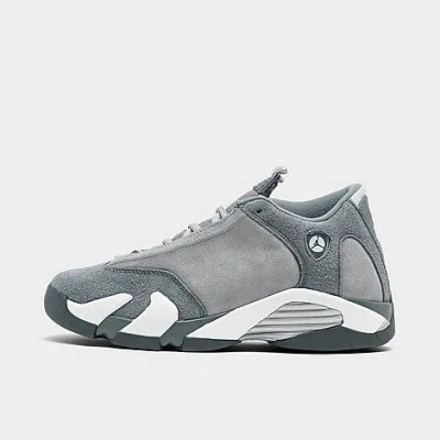 Nike Jordan Big Kids' Air Retro 14 Basketball Shoes In Flint Grey/stealth/white