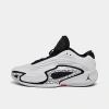 Nike Jordan Big Kids' Jordan Luka 3 Basketball Shoes In White/metallic Gold/black/red Orbit