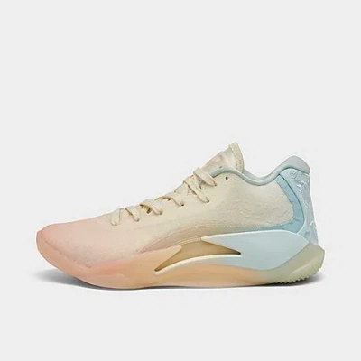 Nike Jordan Big Kids' Jordan Zion 3 Nrg Basketball Shoes In Bleached Coral/pale Ivory/glacier Blue/crimson Tint