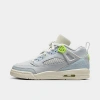 Nike Jordan Big Kids' Spizike Low Casual Shoes In Photon Dust/sail/coconut Milk/volt