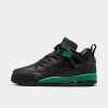 Nike Jordan Big Kids' Spizike Low Casual Shoes In Black/anthracite/pine Green