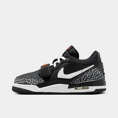 Nike Jordan Boys' Big Kids' Jordan Legacy 312 Low Off-court Casual Shoes In Black/wolf Grey/safety Orange/white