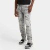 Nike Kids' Jordan Boys' Craig Elmhurst Denim Jeans In Cement Wash