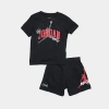 Nike Jordan Boys' Toddler Jumpman 1984 French Terry Short Set In Black 