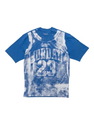 Nike Jordan Brooklyn T-shirt In Blue