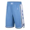 Nike Jordan College Dri-fit (unc) Basketball Shorts 'blue White'