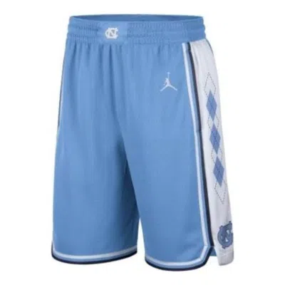 Nike Jordan College Dri-fit (unc) Basketball Shorts 'blue White'