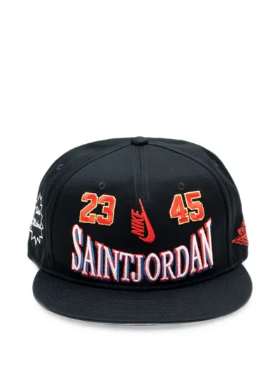 Nike Jordan Embroidered Cap In Multi