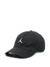 Nike Jordan Embroidered-logo Baseball Cap In Black