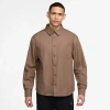Nike Womens  Essential Statement Button Down In Brown/brown