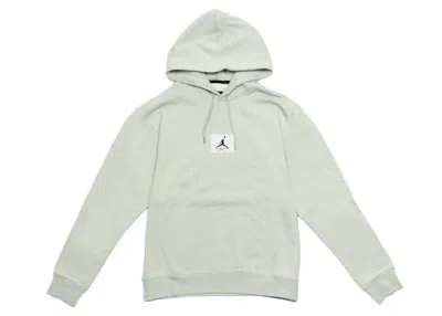 Pre-owned Nike Jordan Essentials Statement Fleece Hoodie In Seafoam Mint In Green