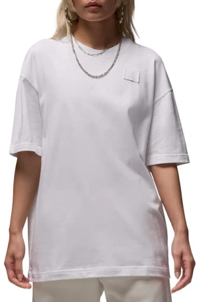 Nike Jordan Flight Essentials Oversized T-shirt In White