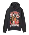 Nike Black Jordan Flight Fleece Hoodie In Off-noir