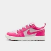 Nike Jordan Girls' Toddler Air Retro 1 Low Alt Casual Shoes In Pink Foam/hyper Pink/summit White