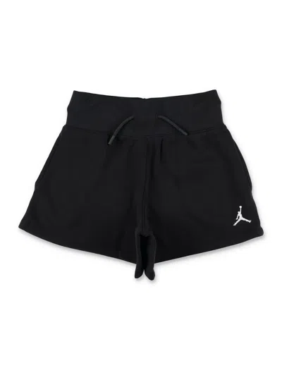 Nike Jordan Jordan Girls Mini Athletic Shorts With Jumpman Logo In Black