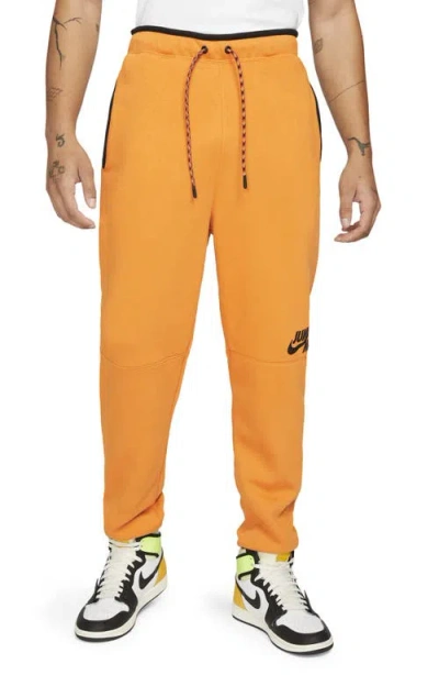 Nike Jordan Jumpman Fleece Sweatpants In Yellow