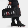 Nike Air Jordan Soli Color Weeken Bag With Logo Print In Black