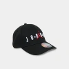 Nike Jordan Kids' Structured Strapback Hat In Black 